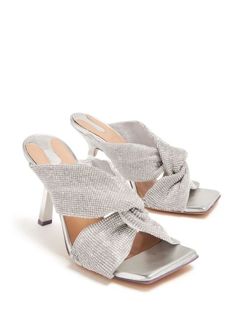 Woman silver sandals Sebastian Milano | SE1175SILVER